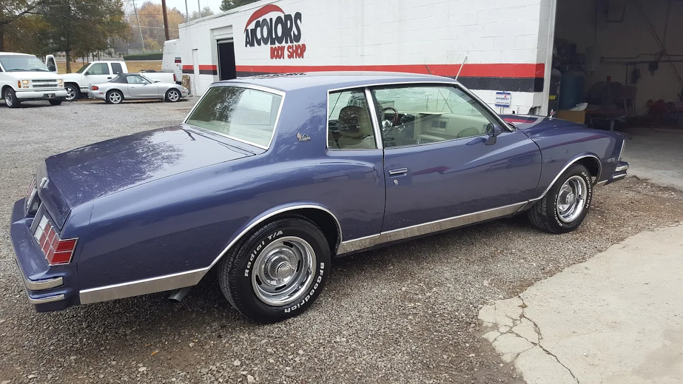 Restored vehicle finish after body repair in Knoxville, TN